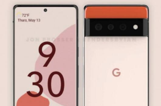 谷歌Pixel 6系列外觀渲染圖首次曝光,擁有極高的辨識度和設計感