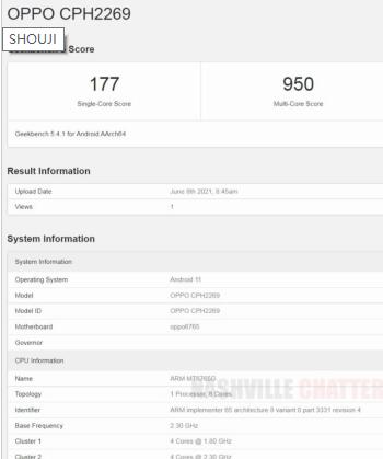 手機可以典當多少錢:OPPO A16手機現身國外跑分軟件：搭載聯發科 Helio G35 芯片