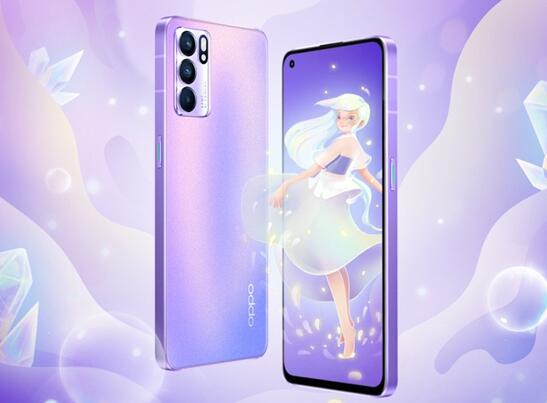 有哪里典當(dāng)手機(jī)嗎:張子楓代言!OPPO Reno6星黛紫上市:2799元